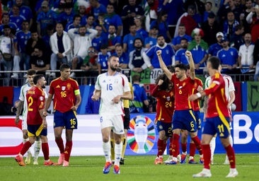 La victoria de La Roja también arrasa en audiencias en Euskadi, pero menos que en el resto de España