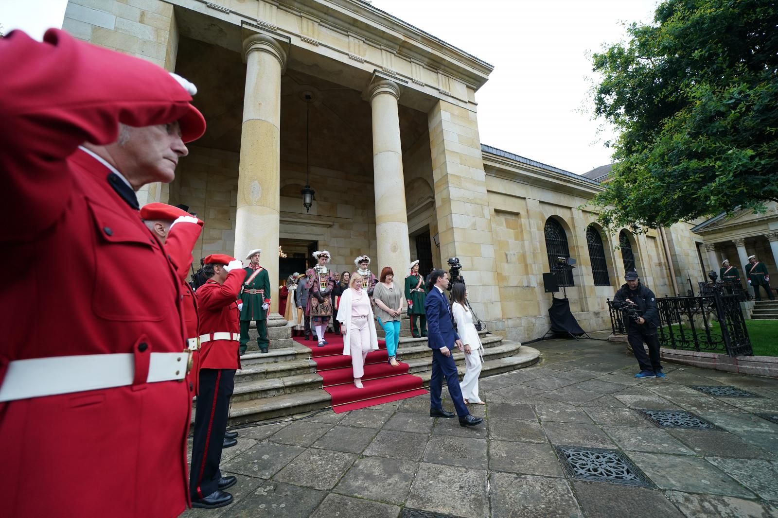 Acto de jura y toma de posesión de Imanol Pradales como lehendakari