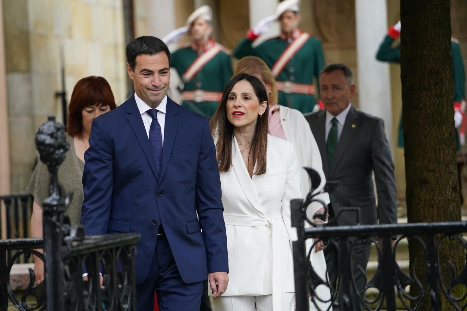 Imanol Pradales y Bakartxo Tejería.