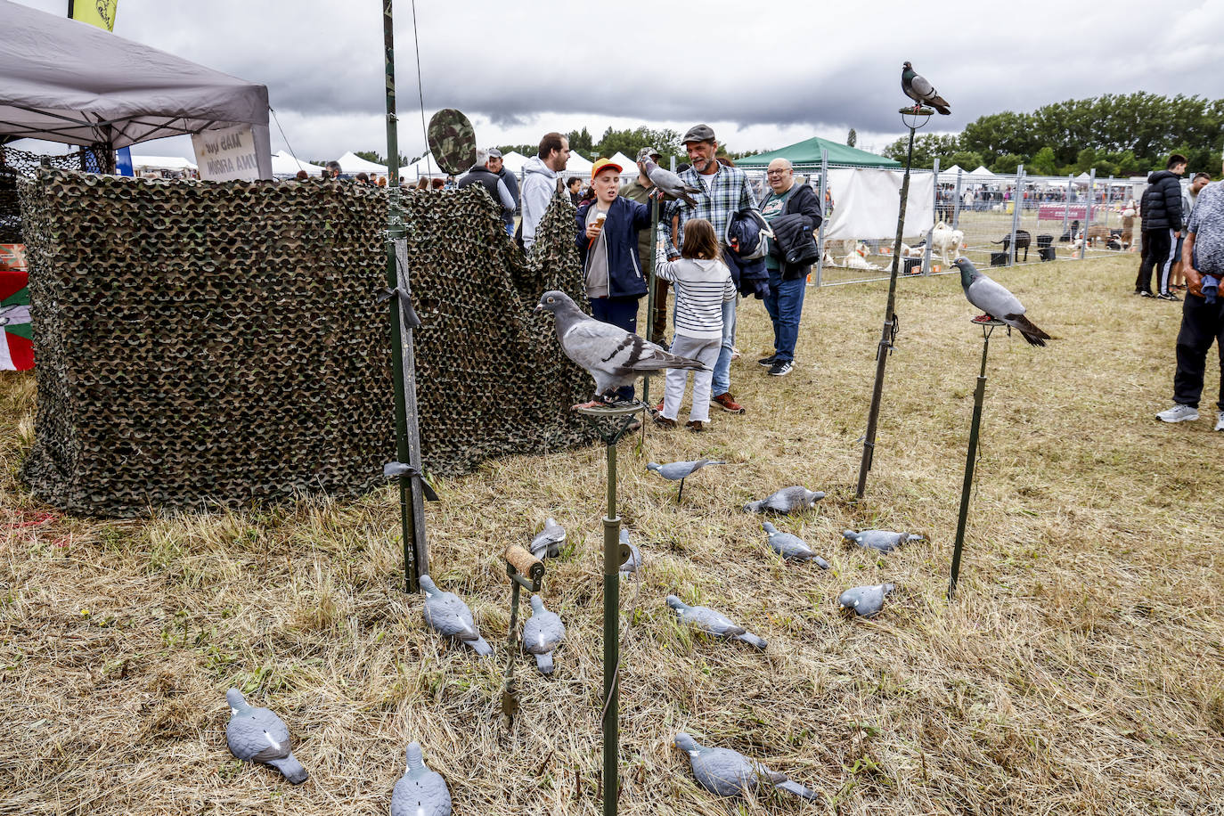 Fiesta de los cazadores vascos en Foronda