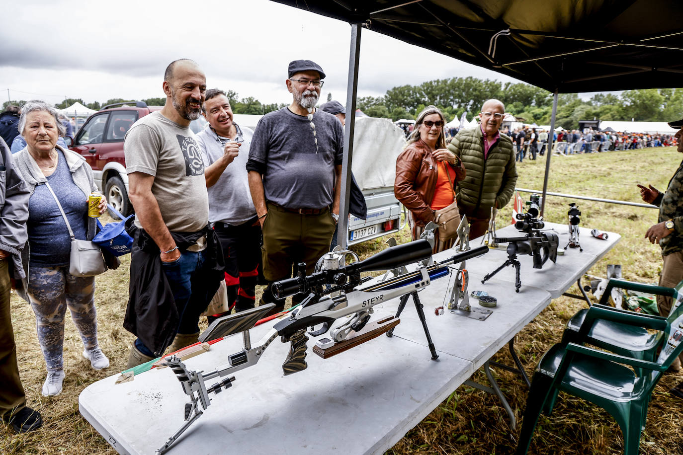 Fiesta de los cazadores vascos en Foronda