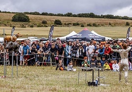 Ambiente en las campas de Foronda.