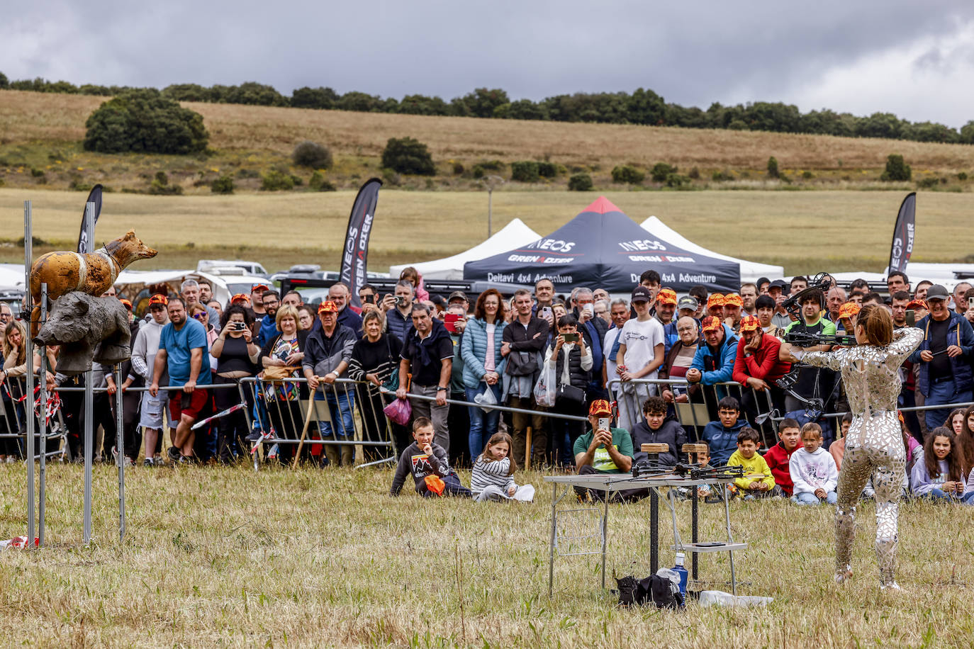 Fiesta de los cazadores vascos en Foronda