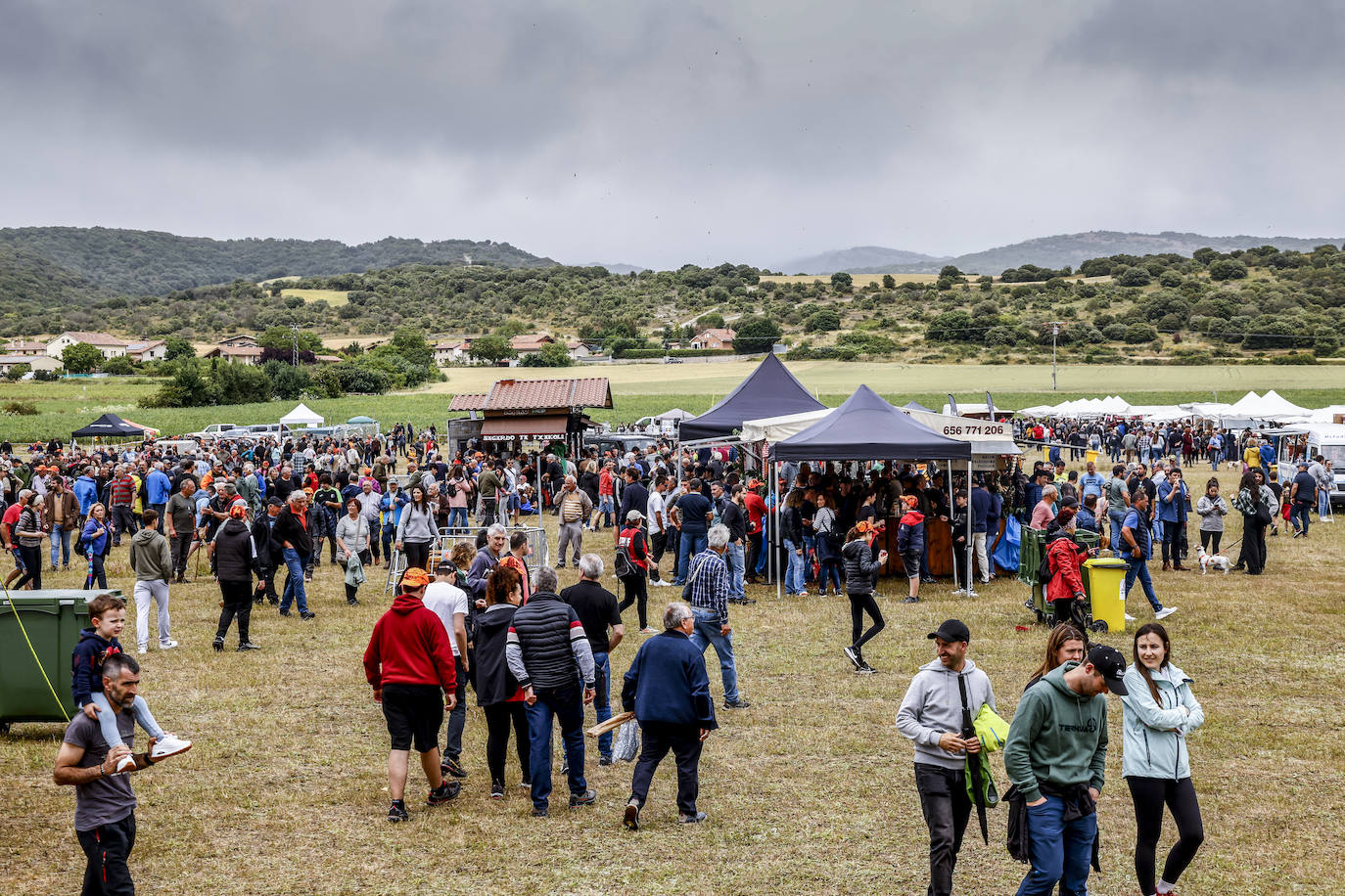 Fiesta de los cazadores vascos en Foronda