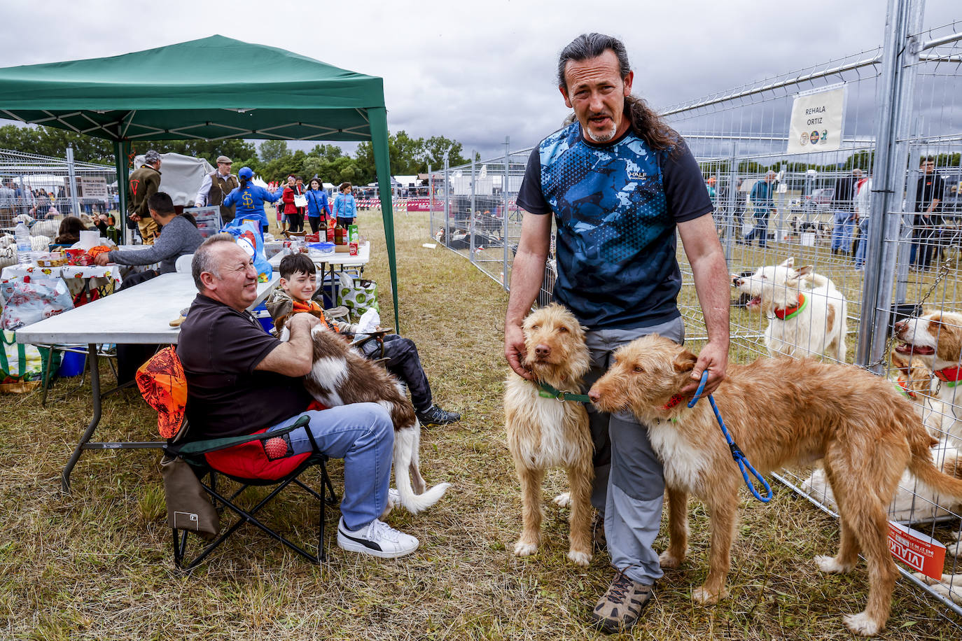 Fiesta de los cazadores vascos en Foronda