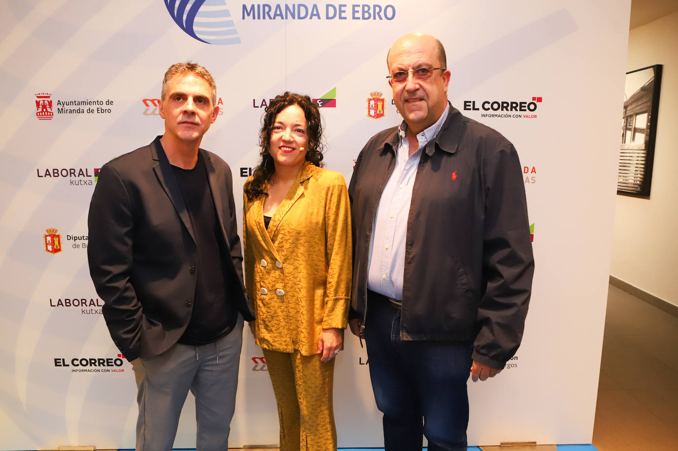Salvador Arroyo, Cristina Ortiz y Enrique Álvarez.