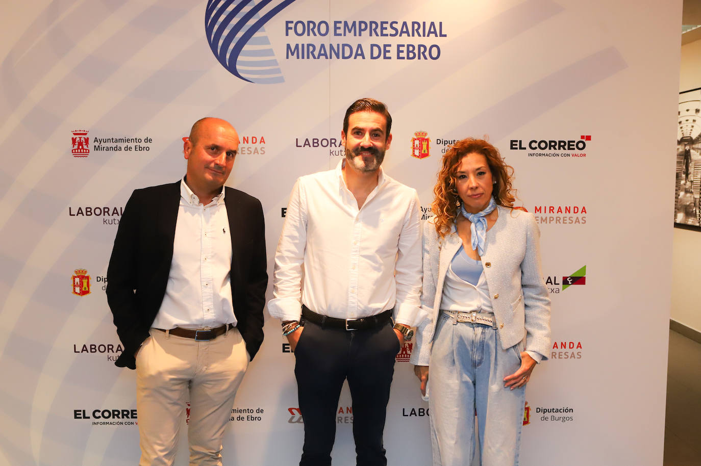 Juan Blanco, Sergio Sánchez y Virginia Jiménez