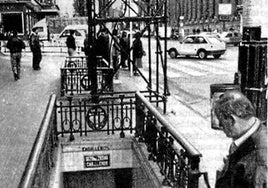 El viejo urinario público de la Gran Vía alivió a muchos bilbaínos.