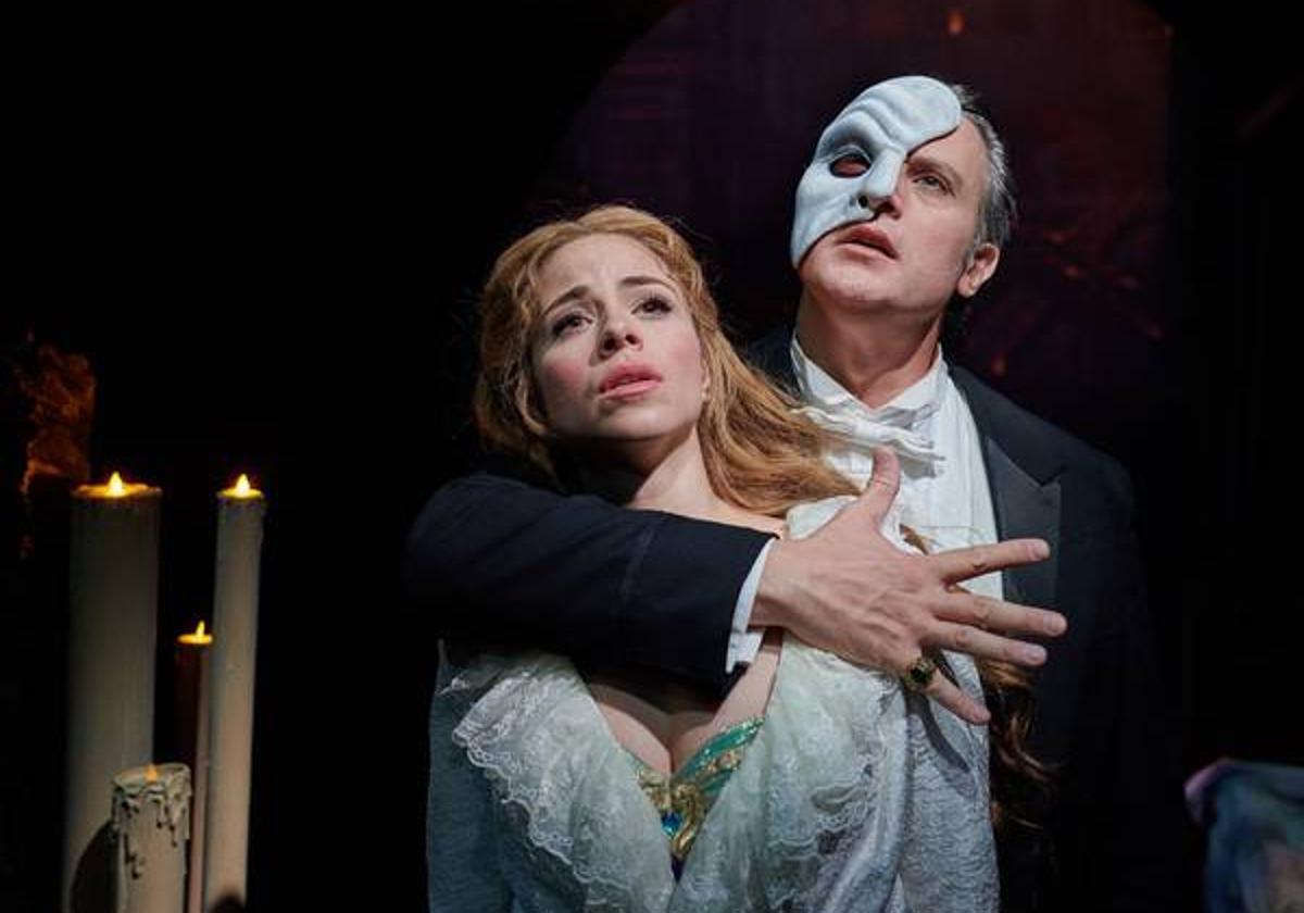 Talía del Val y Gerónimo Rauch protagonizan 'El Fantasma de la Ópera'.