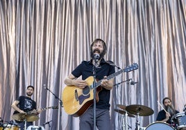 La banda catalana, en su primer concierto de regreso en el festival Tomavistas de Madrid.