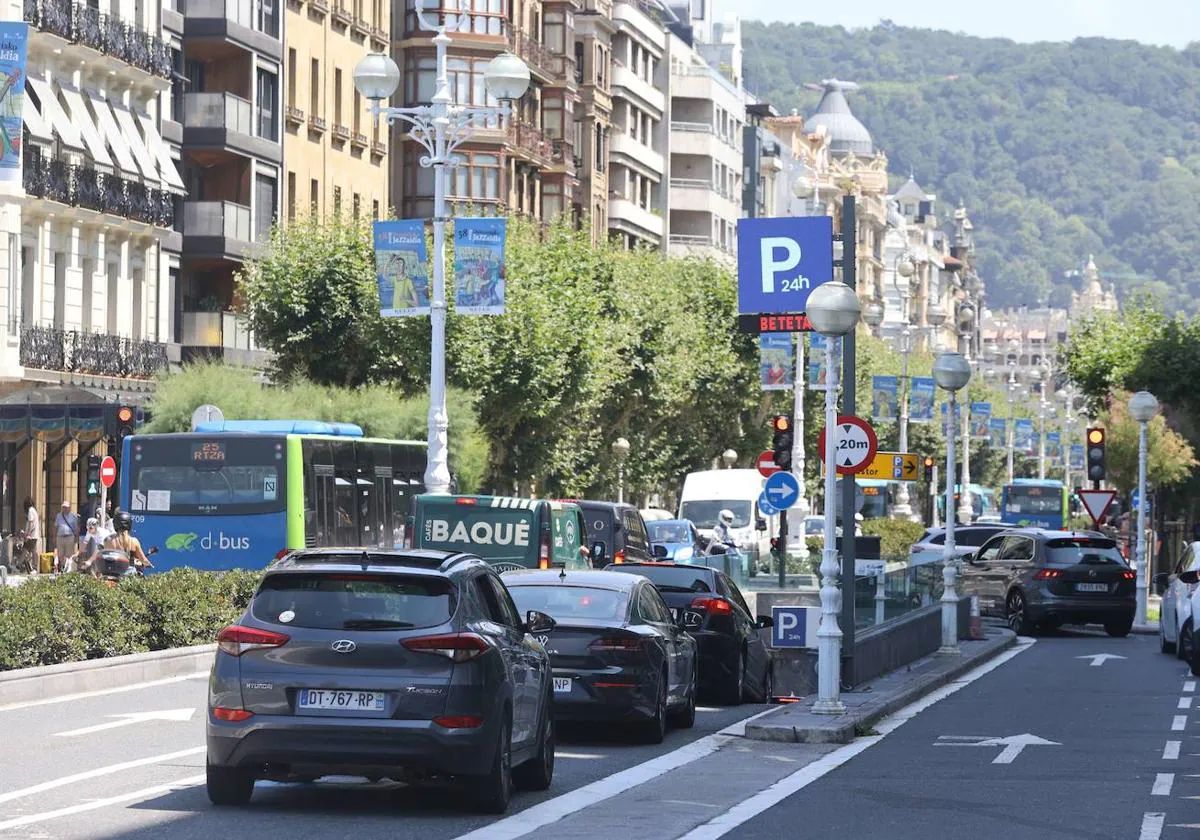 San Sebastián elevará un 23% la tarifa de los parkings del centro en verano para descongestionar el tráfico