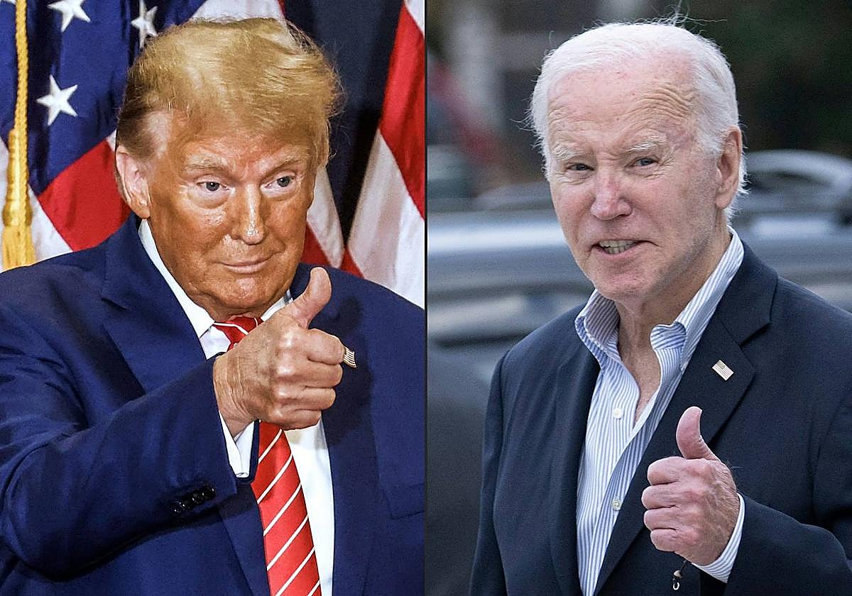 Biden se pierde ante Trump