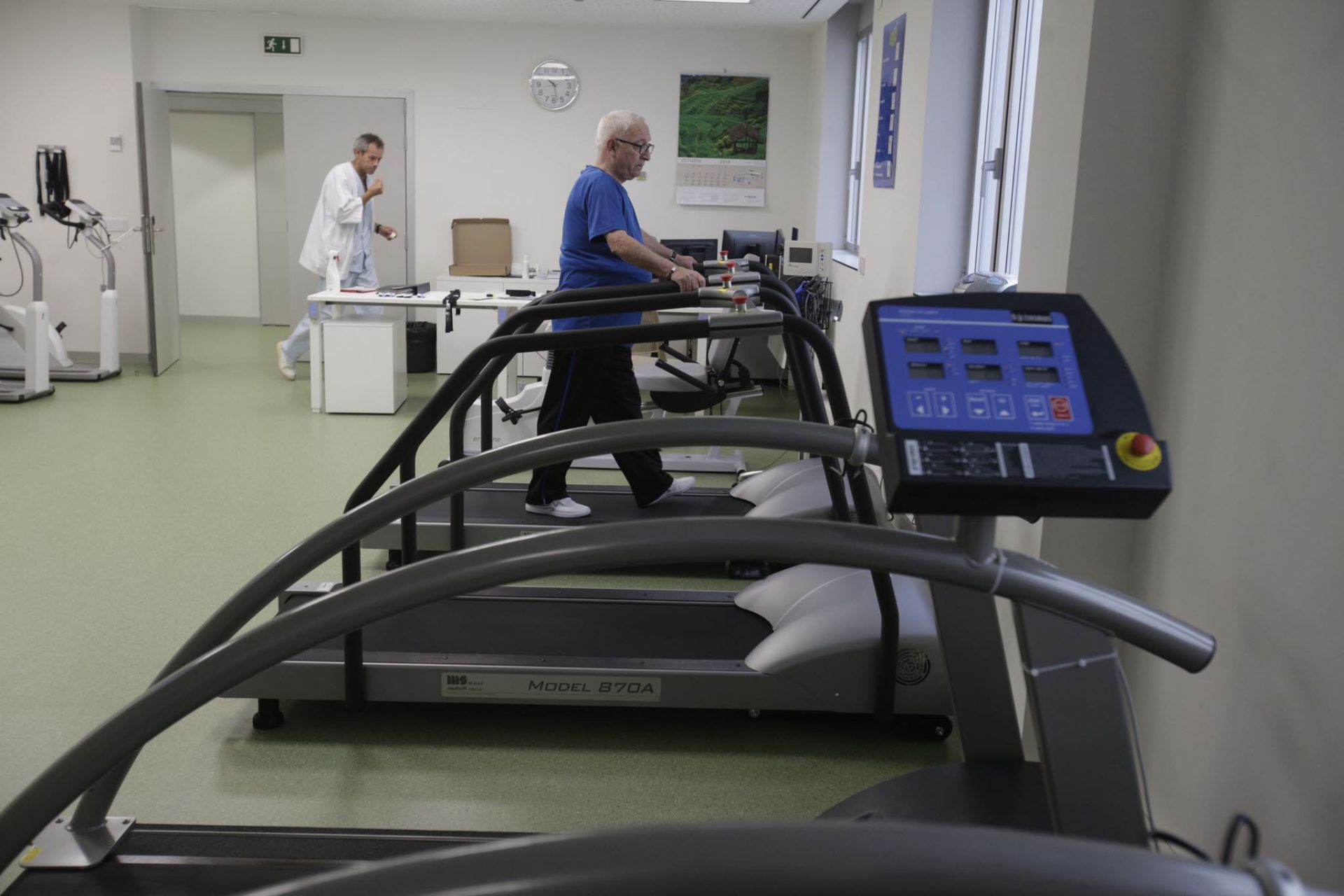 Gimnasio de rehabilitación cardiaca del HUA Txagorritxu