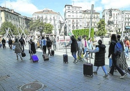 La afluencia de turistas ha crecido con fuerza en Álava y, con ella, la oferta de alojamientos.