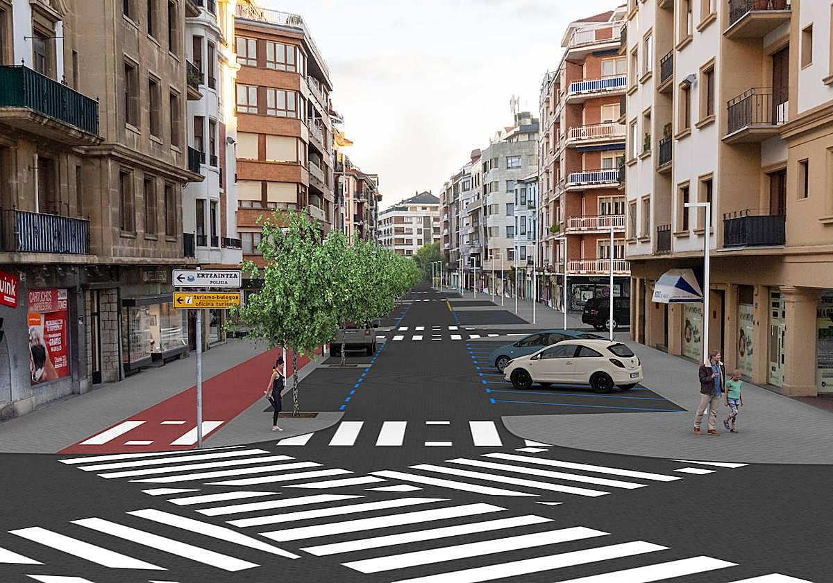 Imagen principal - Infografías de la calle Mayor y Eduardo Coste.