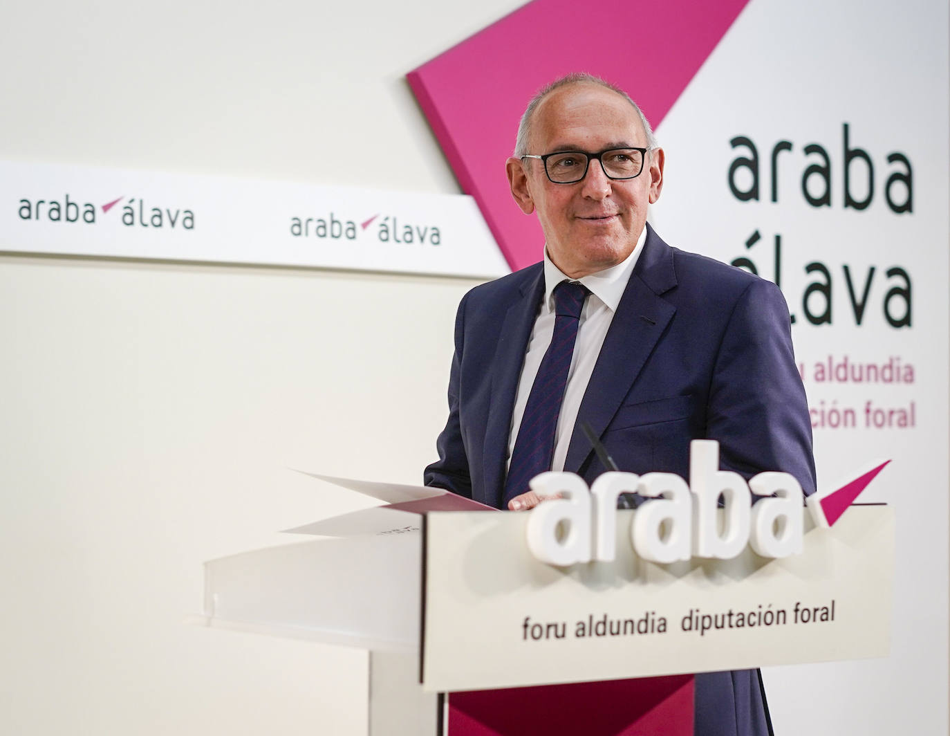 El diputado general de Álava, Ramiro González.