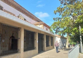 Iglesia de Sopela, de la que es párroco Borja Uriarte.