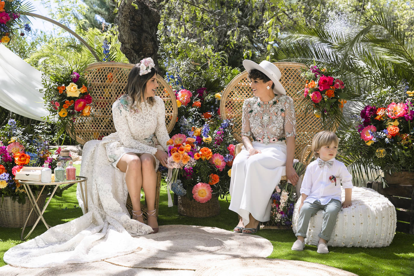 La boda mexicana de Carla y Ana, que encontraron sus looks soñados en Bilbao