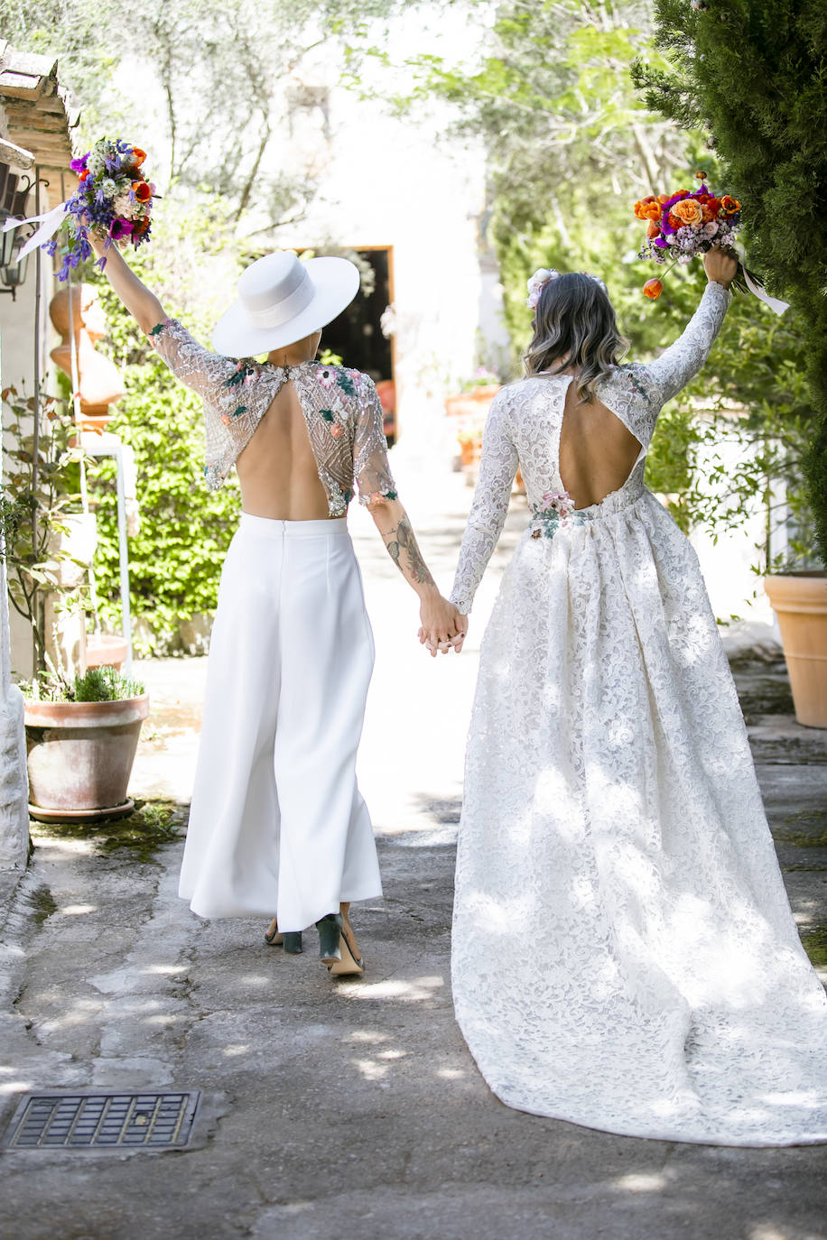 La boda mexicana de Carla y Ana, que encontraron sus looks soñados en Bilbao