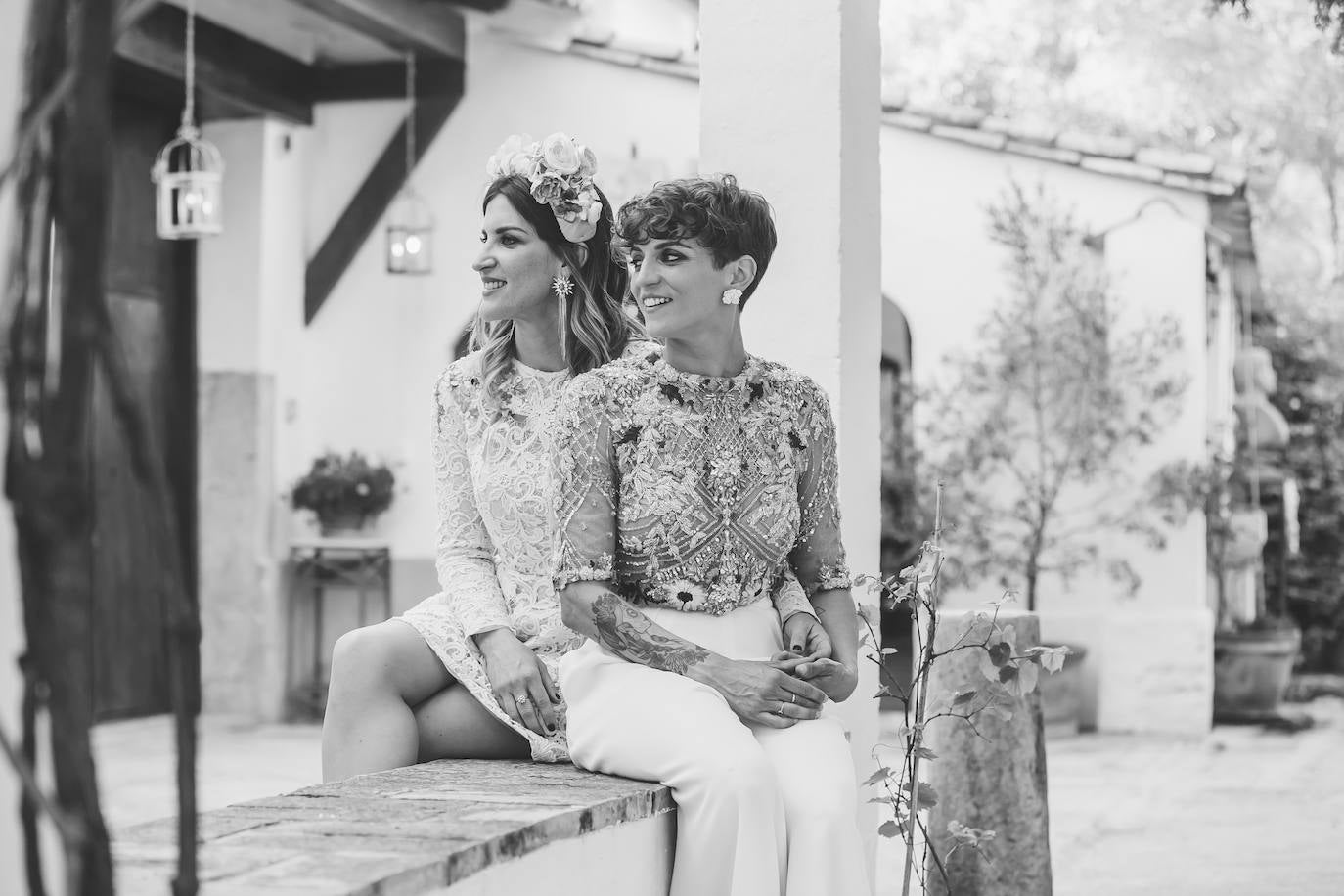 La boda mexicana de Carla y Ana, que encontraron sus looks soñados en Bilbao