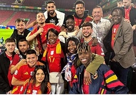 El mensaje de apoyo de la mujer de Iñaki Williams a Nico desde la grada del Stuttgart Arena