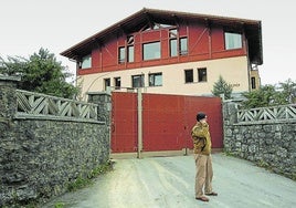 Imagen de archivo del chalé de Ardanza en plena reserva del Urdaibai.