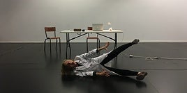 Una escena de la obra Confines que se presentará en Muxikebarri.