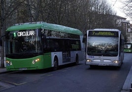 Los autobuses de Vitoria adelantan este miércoles su último viaje