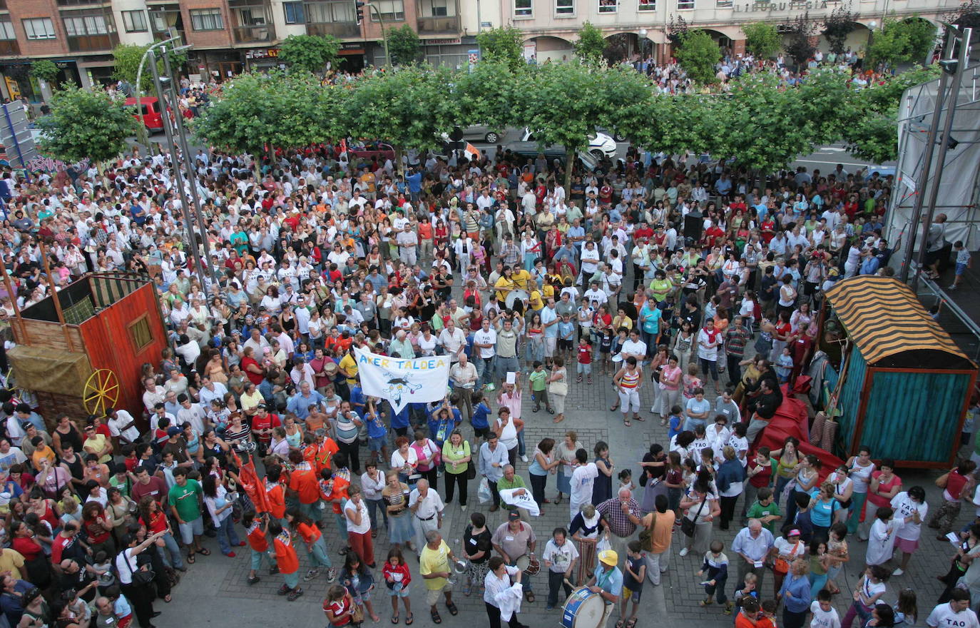 El ambiente durante las fiestas de Sopela en una pasada edición.