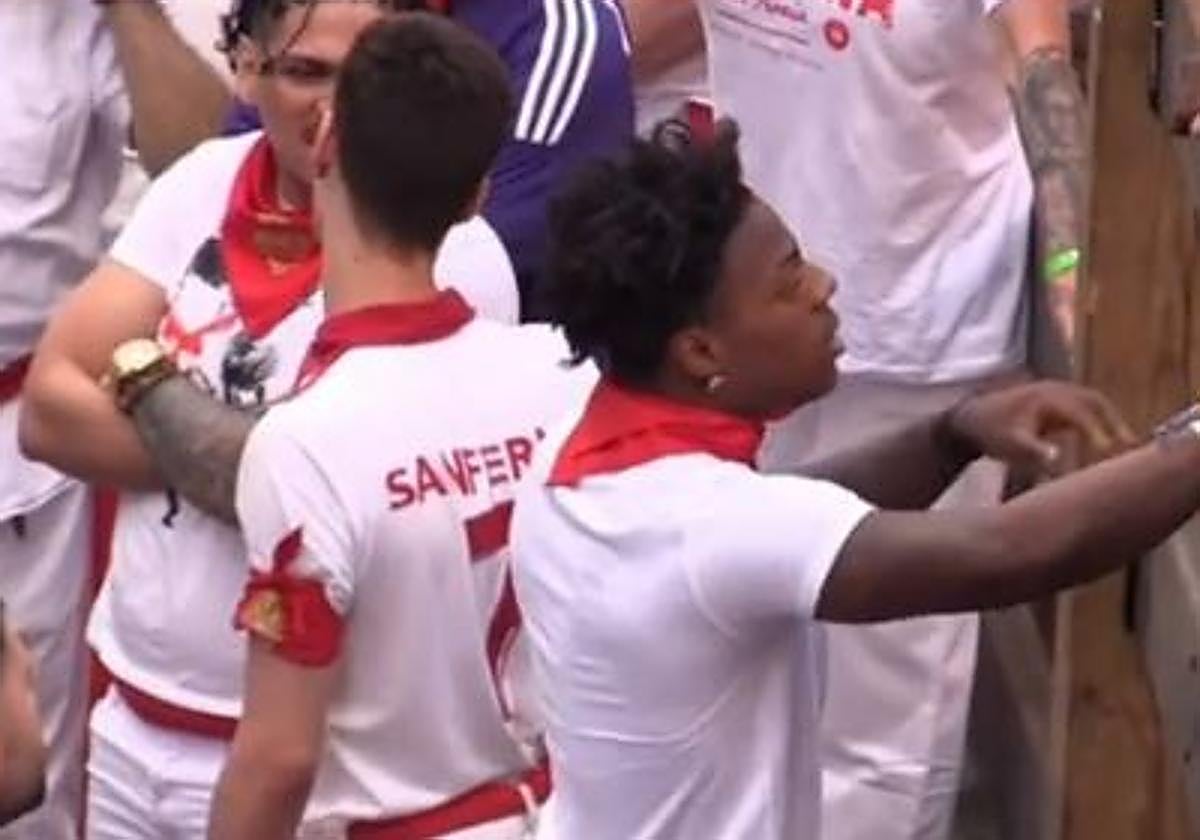 'Speed' durante el encierro.