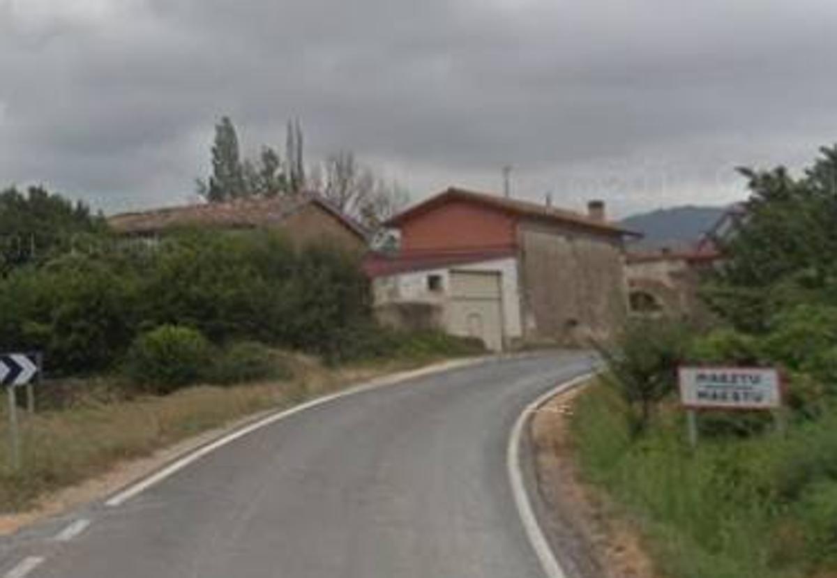 El corte de la carretera A.3114 entre Maeztu y Leorza se prolongará hasta fin de mes,