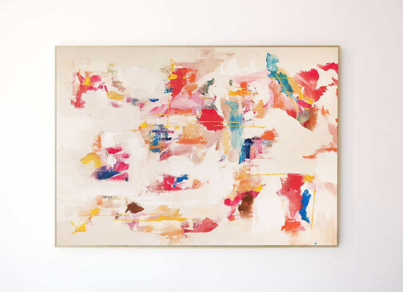 Elisa, la interiorista que llena las casas en Bizkaia de sus propias obras de arte