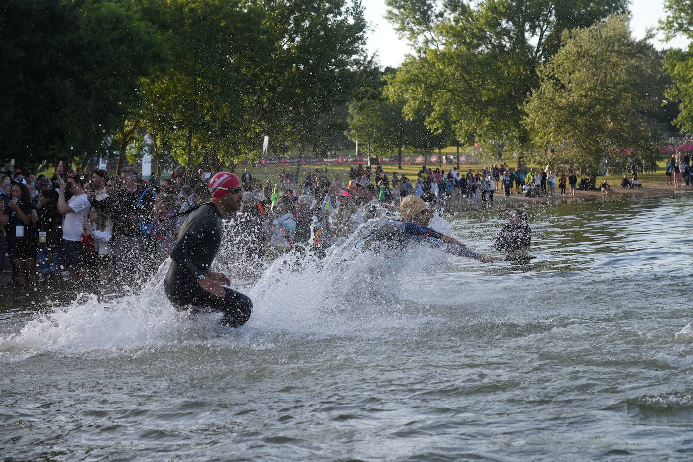 El Ironman de Vitoria, en imágenes