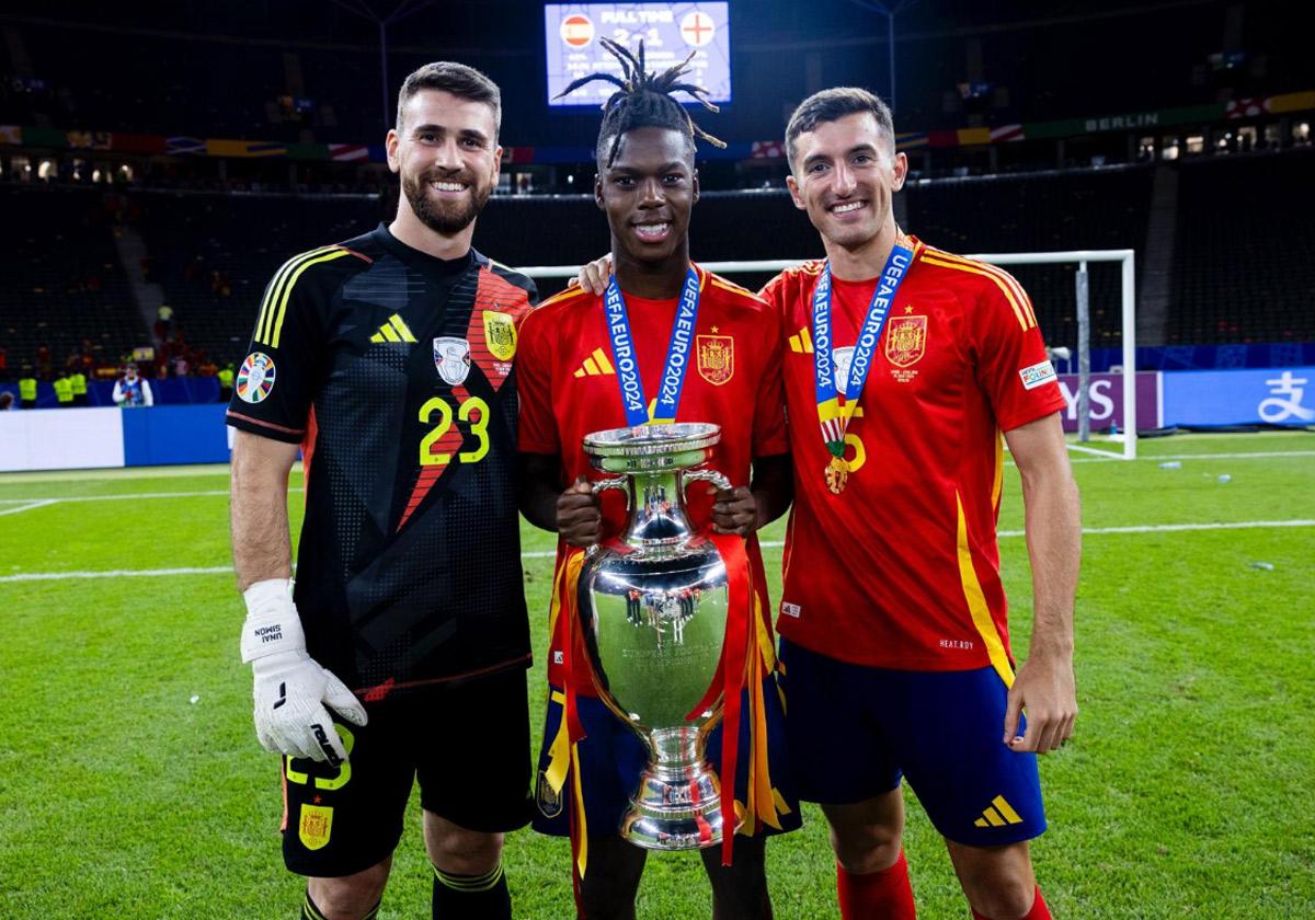 El Athletic felicita a sus campeones de Europa