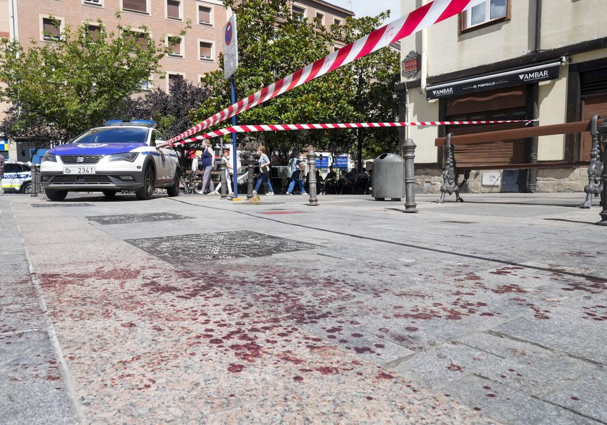 La zona en la que se produjo el ataque a una ertzaintza hace una semana, una agresión que para el PP es un «punto de inflexión».