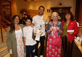 Joana Seco, Leo y Guillermo Urquizu, Lourdes Miranda y Araceli Díaz de Lezana.