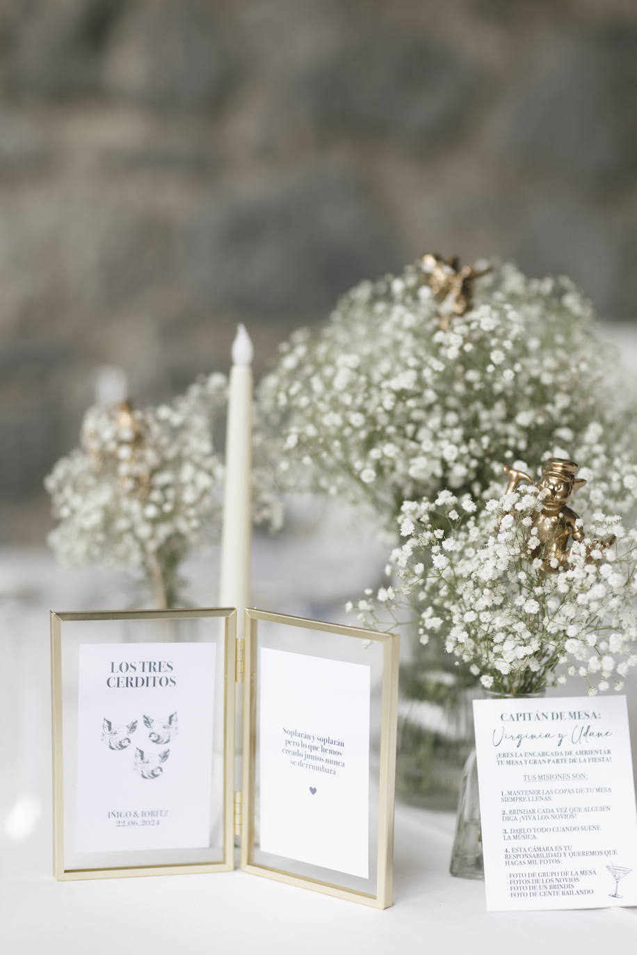 La boda de cuento de Iñigo e Ioritz en el Castillo de Arteaga con look inspirado en la MET Gala