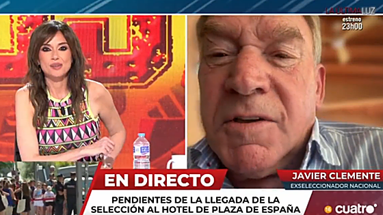 El palo de Javier Clemente a 'El Chiringuito' y José Ramón de la Morena