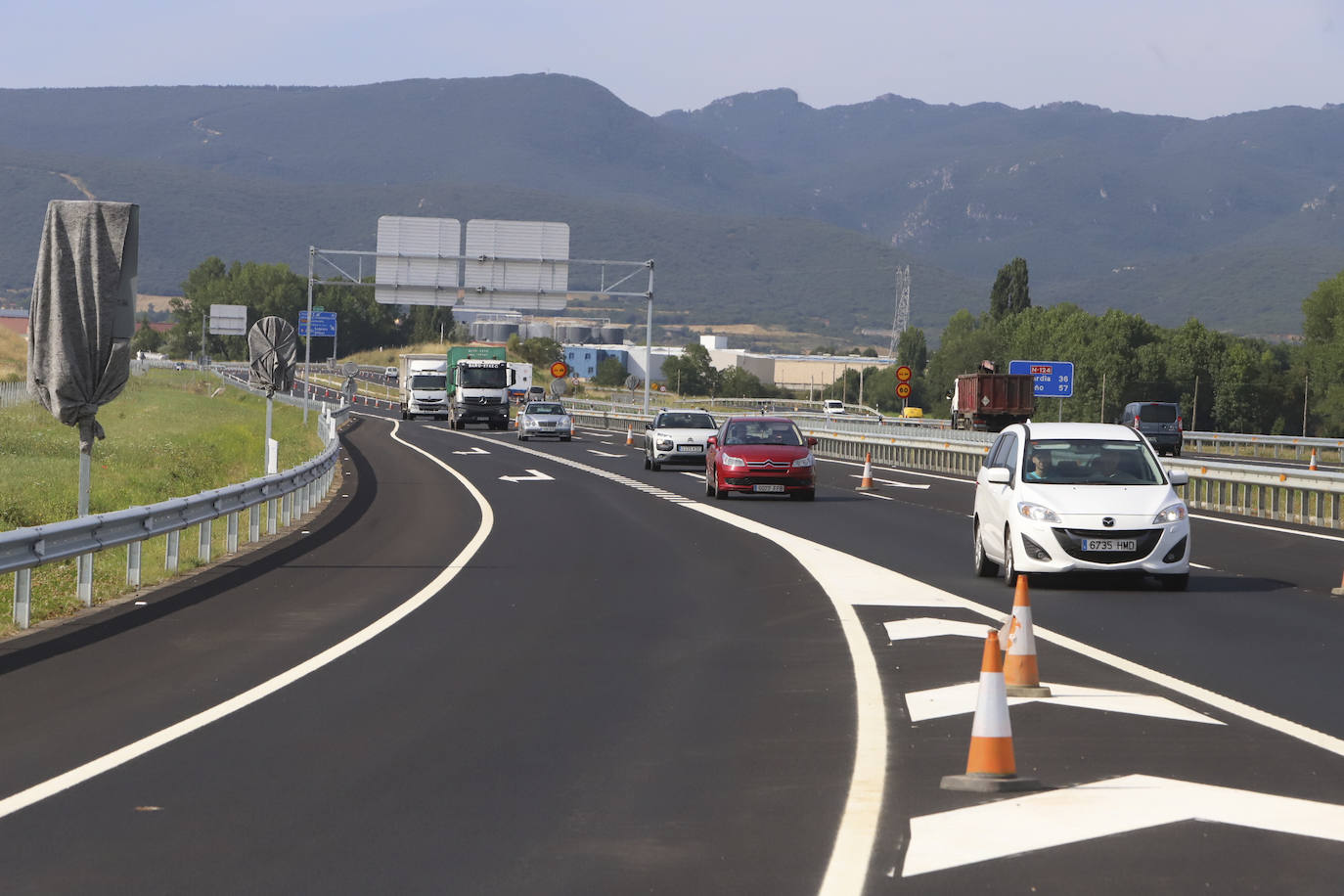 Estreno de la autovía desde Álava hacia Rioja Alavesa