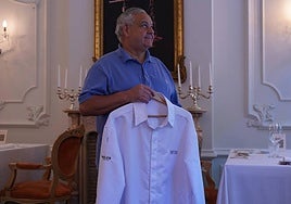 El chef de Zortziko colgó definitivamente la chaquetilla el pasado sábado tras más de medio siglo de trayectoria.