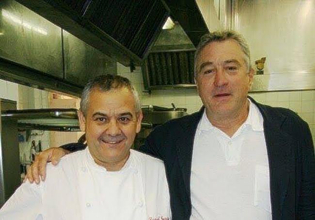 Dani García con Robert de Niro.