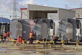 Instalaciones de Talgo en Álava.