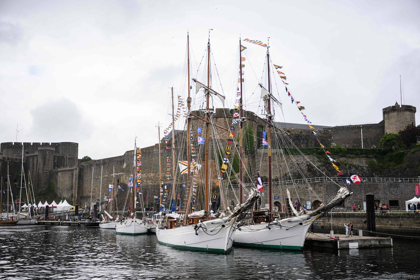 El Festival Marítimo de Brest vuelve a impresionar con sus barcos de época