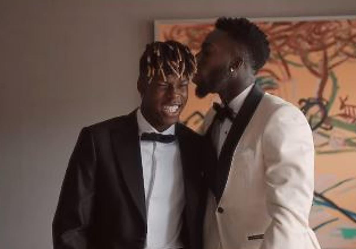 Imagen principal - El recuerdo de película de la boda de Iñaki Williams y Patricia Morales: «¿Repetimos?»