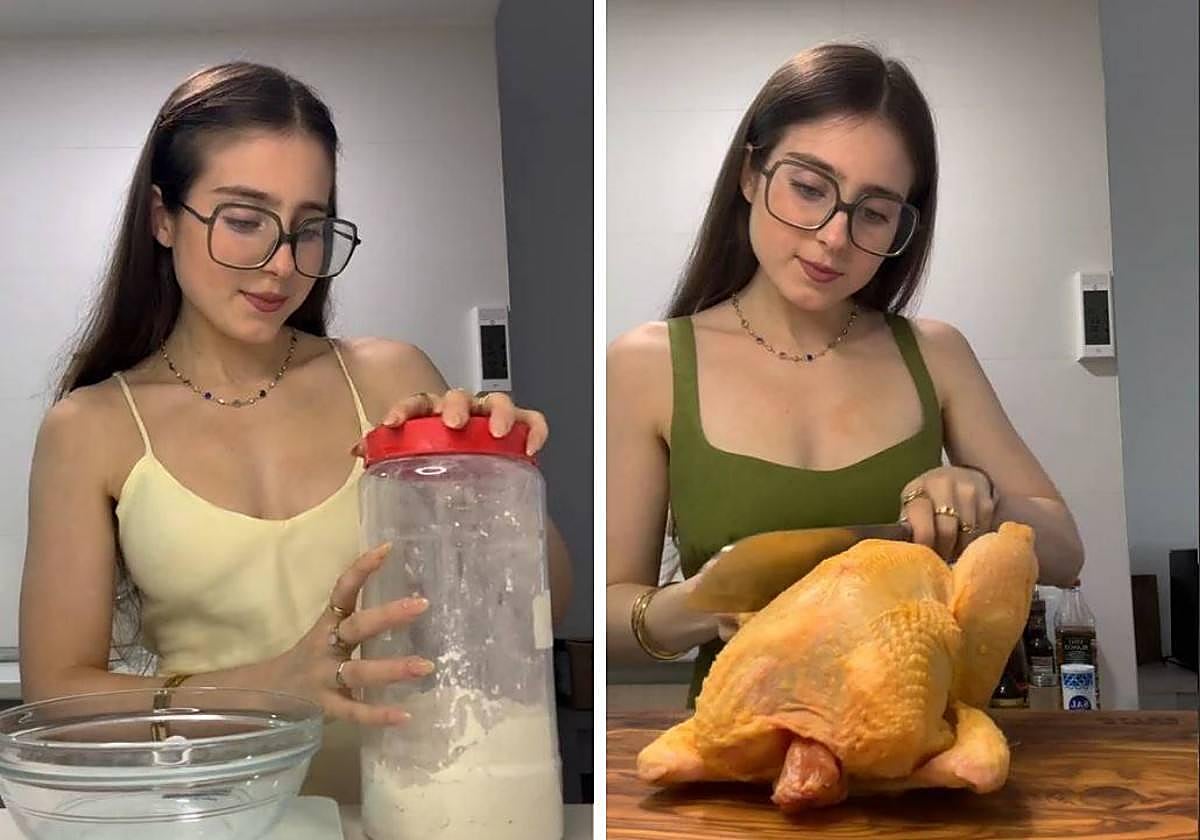 ¿Quién es RoRo Bueno? La polémica tiktoker que cocina todo lo que le pide su novio