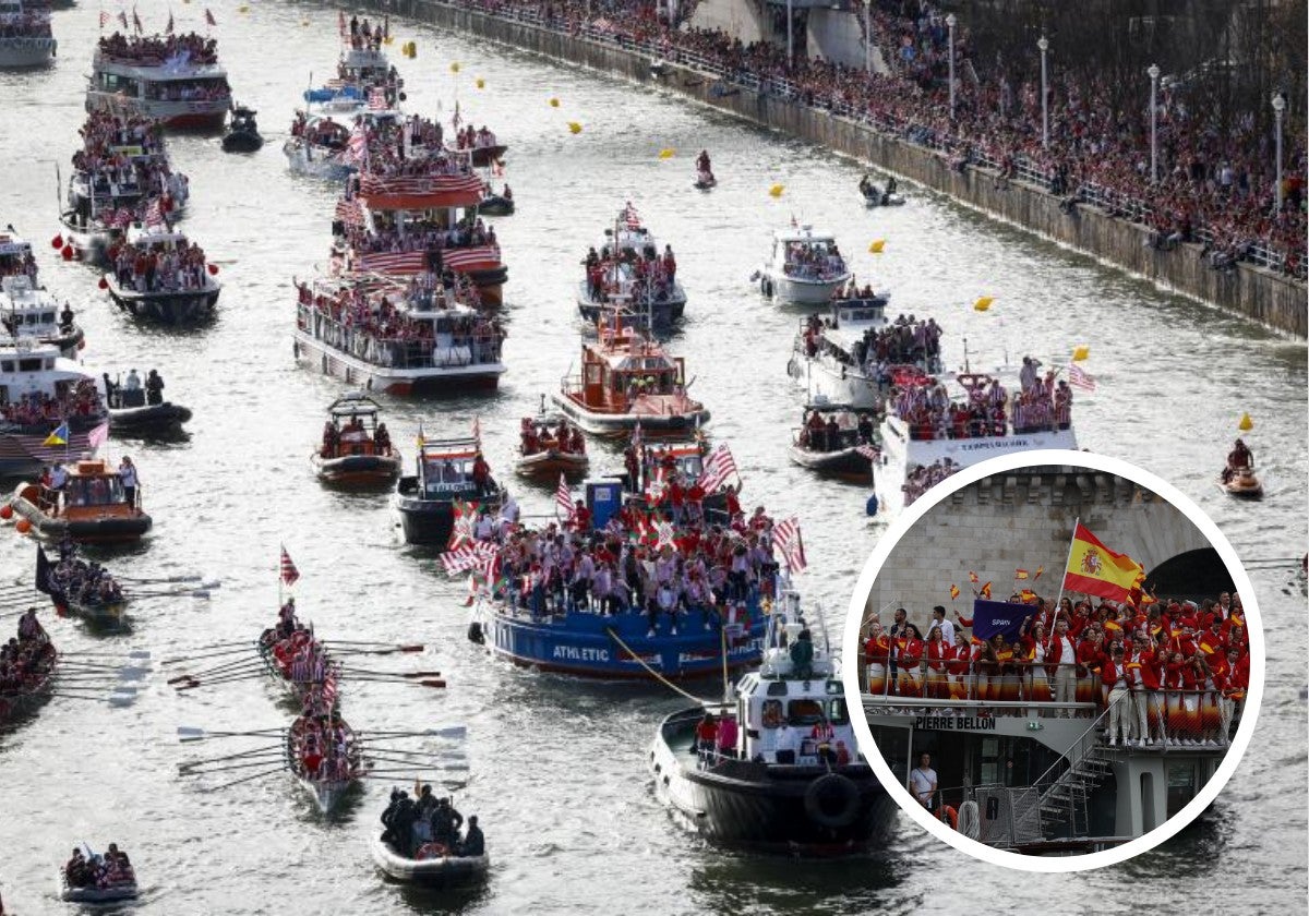 La bilbainada del Athletic: compara la gabarra con la ceremonia inaugural de los Juegos Olímpicos