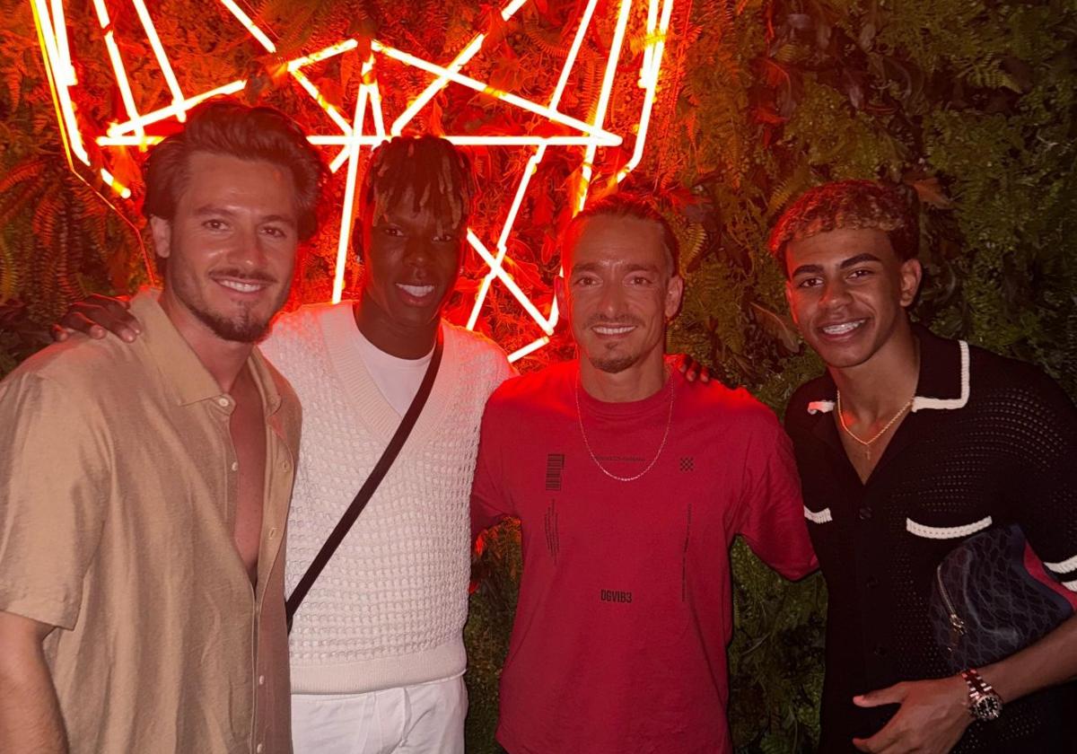 Nico Williams desata la locura en Marbella junto a Lamine Yamal