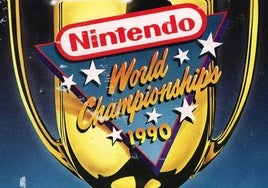 Imagen promocional del primer Campeonato Mundial de Nintendo, en 1990