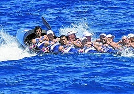 Urdaibai ganó el pasado año por primera vez la Ikurriña EL CORREO, Gran Premio Kutxabank.