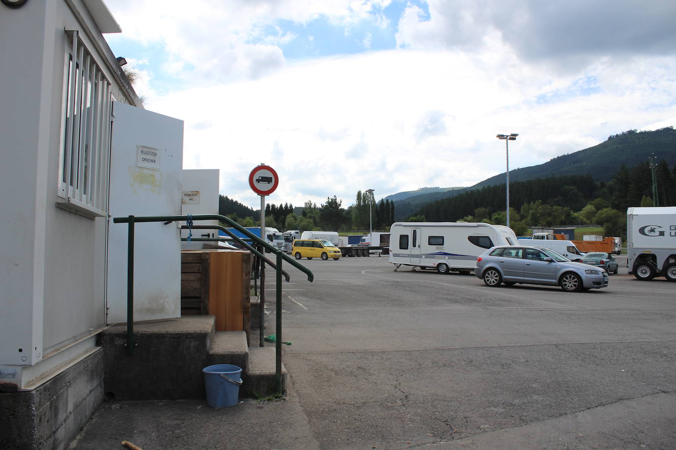 Llodio aspira a mejorar el parking de camiones y reducir su déficit.